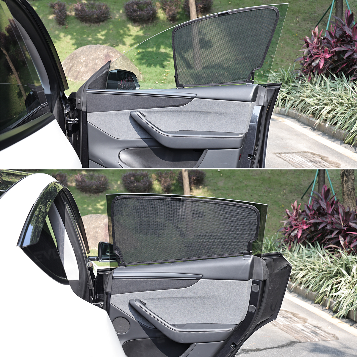 Model Y/ Y Juniper / YL Side Window Sunshade Set UV & Heat Protection Privacy Covers