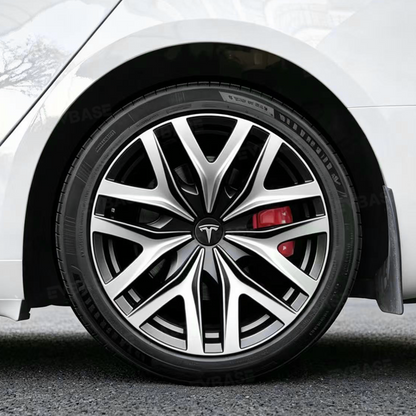 Model 3 Highland Wheel Covers 18" Photon Wheels Hubcaps Inspired By Model Y Performance