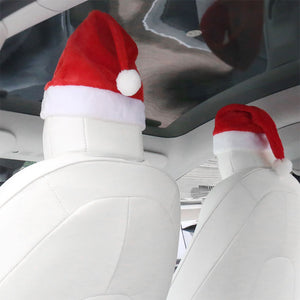 Christmas Hat Headrest for Tesla Model 3 S Y X Christmas Xmas Tesla