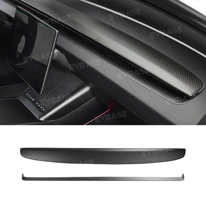 Tesla Model Y Juniper Real Carbon Fiber Upgrade Kit Full Interior Protection Cover Trim Overlay