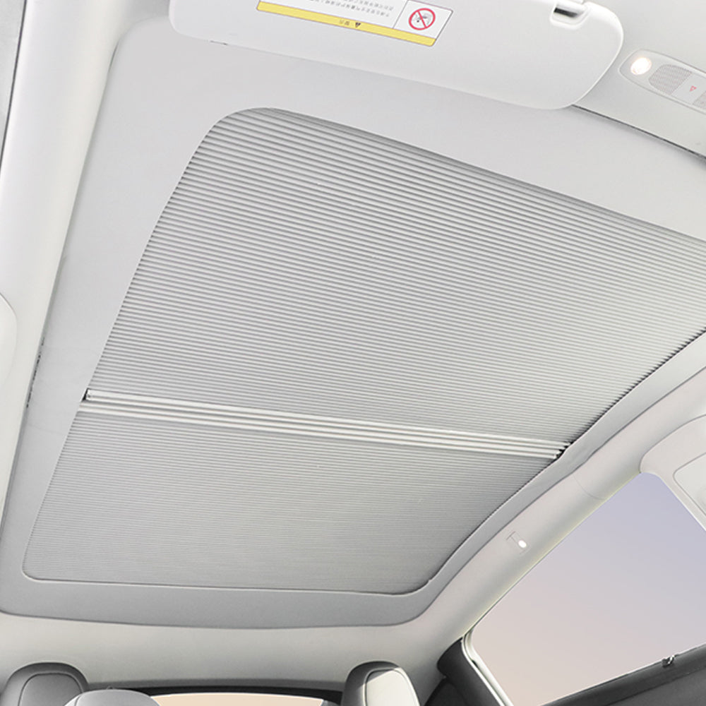 EVBASE 特斯拉 3 型可伸縮遮陽板玻璃車頂遮陽板