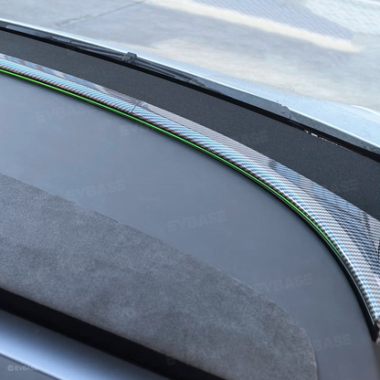 Model Y Juniper Dashboard Ambient Light Strip Trim Cover ABS Carbon Fiber Style Dash Panel Upgrade