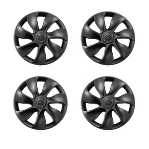 Model Y Überturbine Symmetric Wheel Cover 19 inch Turbine Left and Right Wheel Cap Model Y Matte