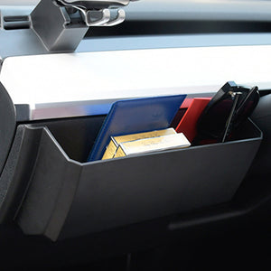 EVBASE Tesla Model 3/Y Dashboard Organizer Under Steering Wheel Left Side Storage Box
