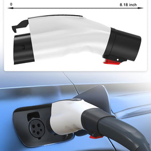 Tesla to J1772 Adapter Max 60A & 250V AC Compatible with Tesla Wall Connector Destination Charger Mobile Connector