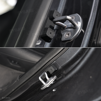 Model Y Juniper/ Y L/ 3 Highland Magnetic Silicone Noise Reduction Door Latch Cover Dampers