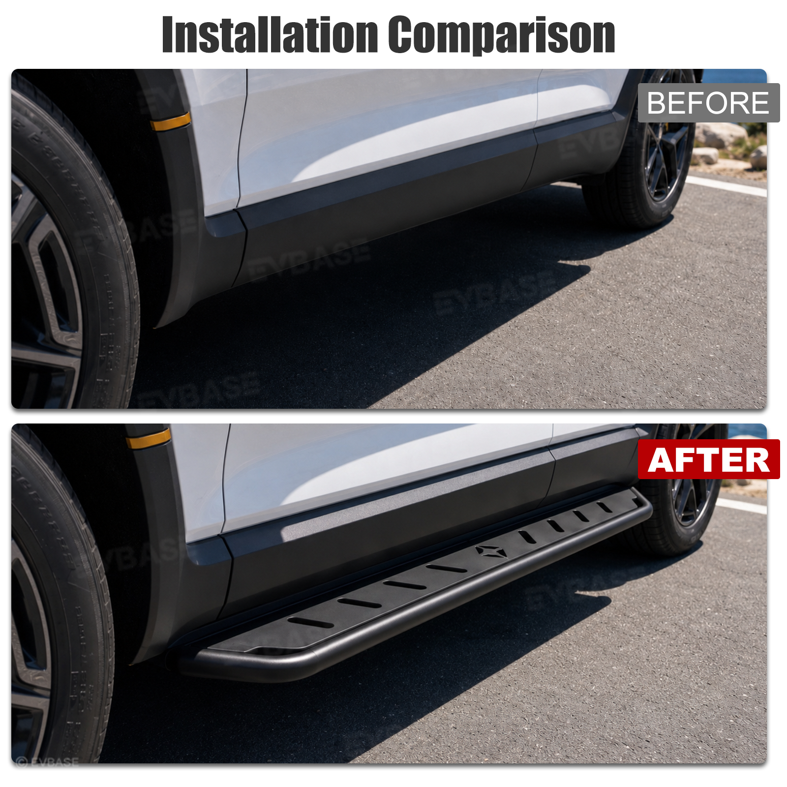 Running Boards for Rivian R2 Side Steps Heavy-Duty Non-Slip Nerf Bars Off-Road Accessories