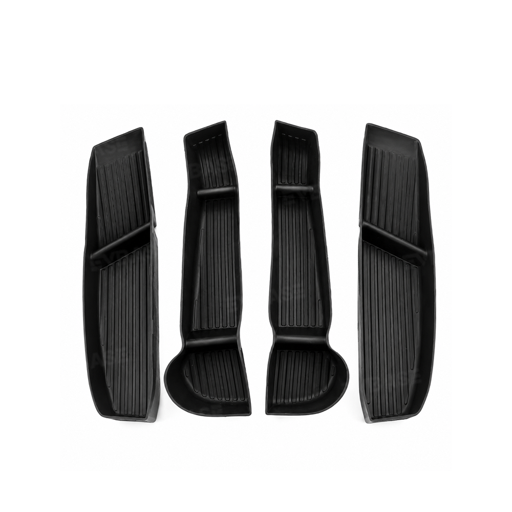 Model Y L Door Side Organizer Tray Front & Rear Door Pocket Liner Inserts