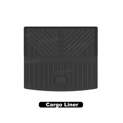 All Weather Floor Liners & Cargo Liners Frunk Mat &Trunk Mat &Rear Seat Back Protector Set for Rivian R2 Waterproof Non-Slip Protection Covers