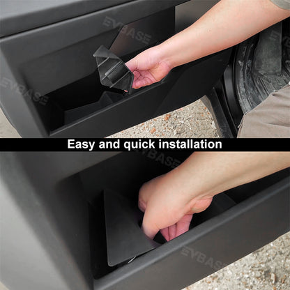 Tesla Cybertruck Charging Adapter Organizer Durable Waterproof ABS Door Dock Storage Box Interior Accessories