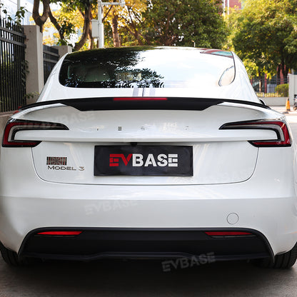Model 3 Y Spoiler Wing Rear Diffuser ABS Splitter With Brake Light Inspired By B-2 Spirit for Tesla