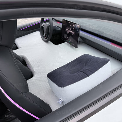 Front Seat Air Mattress Kids Inflatable Camping Bed with Air Pump for Model Y/ Y Juniper & Model 3/ 3 Highland