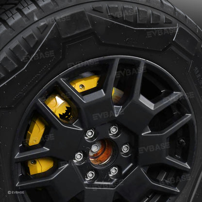 Cybertruck Brake Caliper Covers Wheel Hub Front Rear Caliper Protector With Cyberbeast Logo Decals