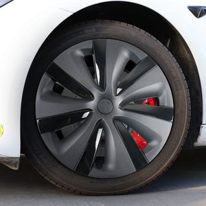 Model 3 Y Hubcaps Wheel Covers Replacement Tesla Wheel Caps Accessories(4 of Set)