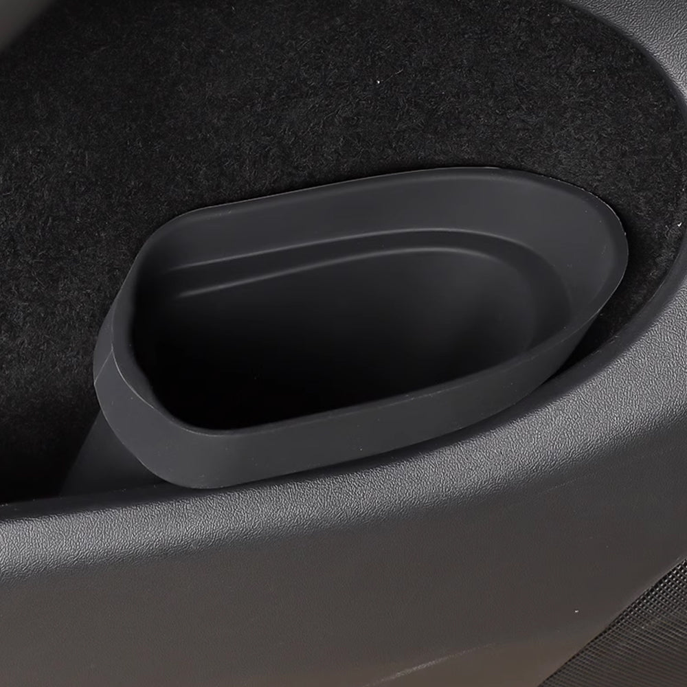 Tesla Silicone Trash Can Car Cup Holder Trash Bin Auto Vehicle Garbage -  EVBASE-Premium EV&Tesla Accessories
