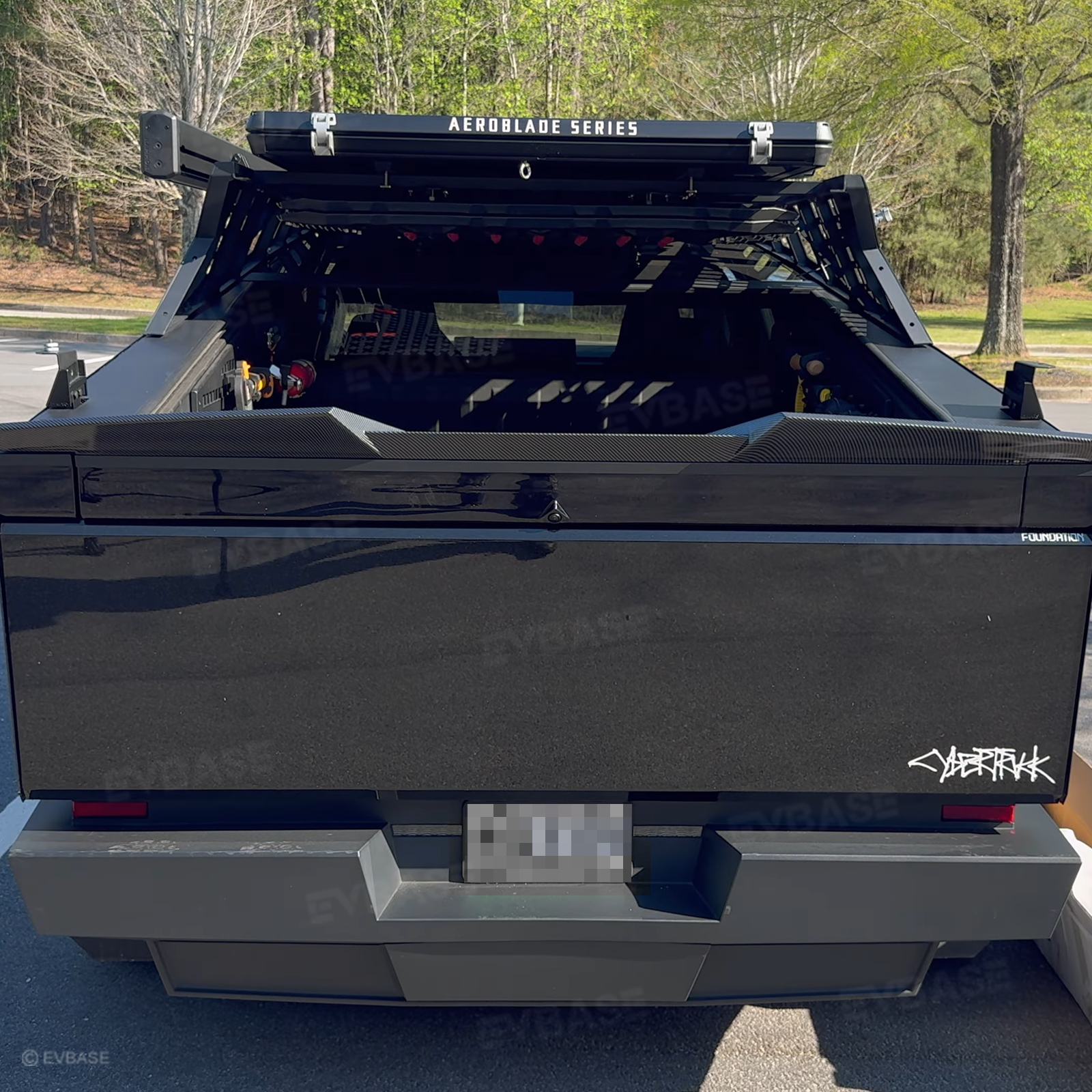 Cybertruck Rear Spoiler ABS Tailgate Lip Spoiler for Tesla
