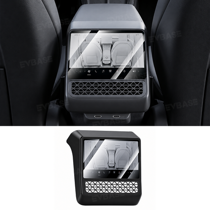 Model Y Juniper/ YL/ 3 Highland Rear Display Tempered Glass Screen Protector & Air Vent Cover