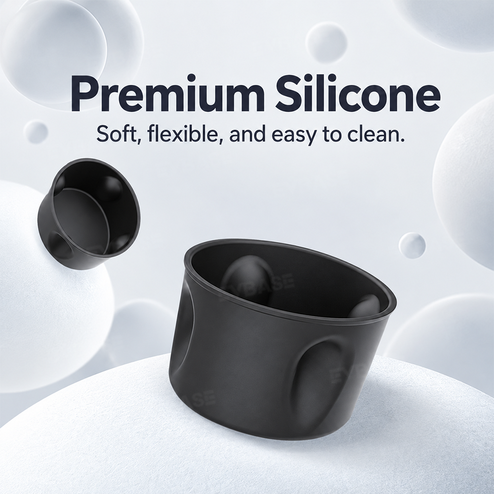 Model Y L 3rd Row Armrest Silicone Cup Holder Insert Liner for Tesla