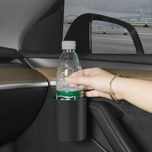 EVBASE Cup Drink Holder for Tesla Door Storage Box Rack for Tesla Model 3/Y
