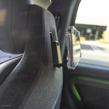 Back Seat Phone & Tablet Mount Anchor for Rivian R1T/ R1S/ R2 Magnetic Ball Mount Holder