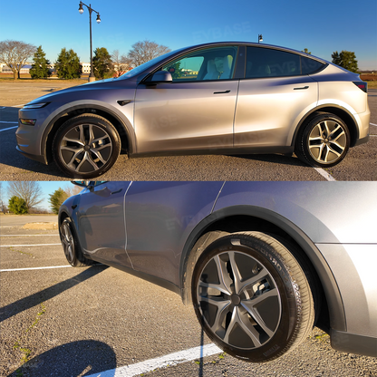 Model Y Juniper Wheel Covers 19 Inch Crossflow Wheels Hubcaps Inspired By Model Y Performance