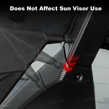 Cybertruck Upper Front Windshield Sun Shade Anti-Glare Mesh Visor
