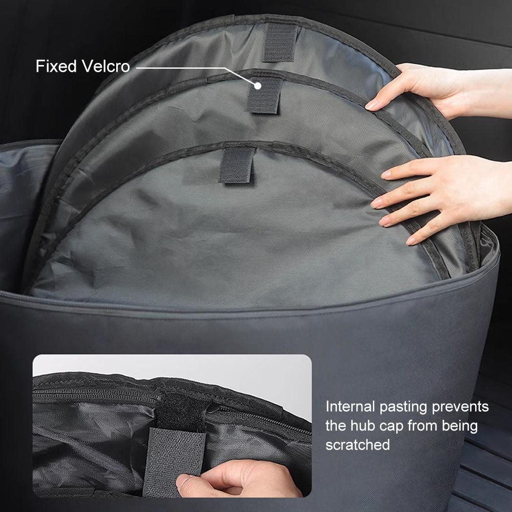 Model 3 Y X S Aero Wheel Cover Storage Carrying Bag for Tesla Accessories