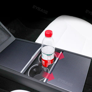 Model 3 Highland Real Carbon Fiber Center Console Sticker Protector Tesla Interior Accessories EVBASE