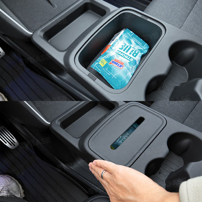 Model Y Juniper Standard Center Console Organizer Tray with Cup Holder & Tissue Box Holder