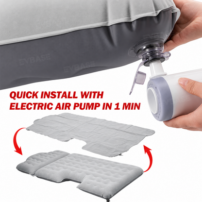 Cybertruck Back Seat Air Mattress Inflatable Rear Seat Camping Bed with Air Pump
