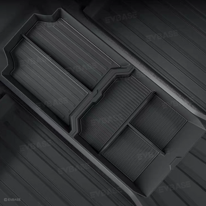 Cybertruck Lower Center Console Organizer Floor Console Storage Tray