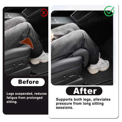 Front Seat Leg Support Cushion Nappa Leather for Tesla Model Y/ Y Juniper & Model 3/ 3 Highland