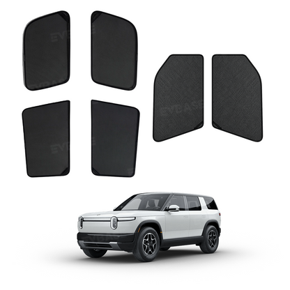 Side Window Sunshades Rear Windshield Shade for Rivian R2 OEM-Style Mesh Sun Visor Privacy & Sun Protection