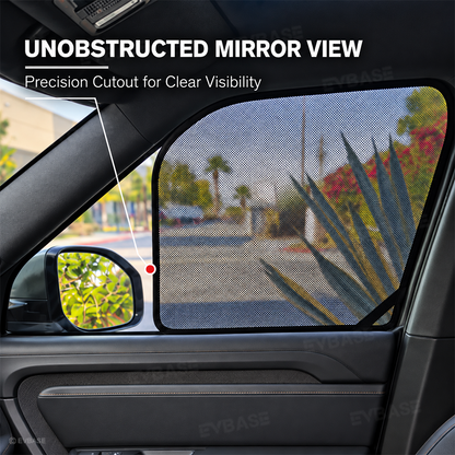 Side Window Sunshades Rear Windshield Shade for Rivian R2 OEM-Style Mesh Sun Visor Privacy & Sun Protection