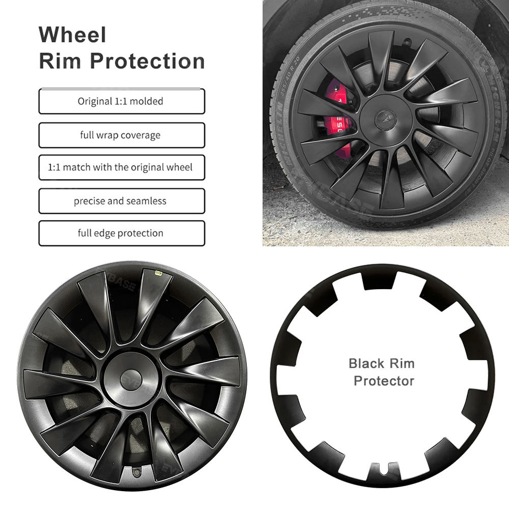 EVBASE Tesla Rim Protector Model Y RimCase for 20 inch Wheels Rim