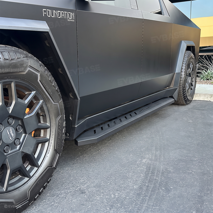 Cybertruck Running Boards Heavy-Duty Anti-Slip Side Steps Nerf Bars Exterior Brackets for Tesla
