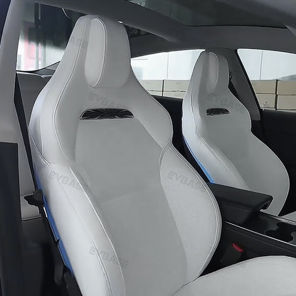 Model 3 Y Sport Seats Replacement Nappa Leather Inspired By Model 3 Highland Performance Seat for Tesla