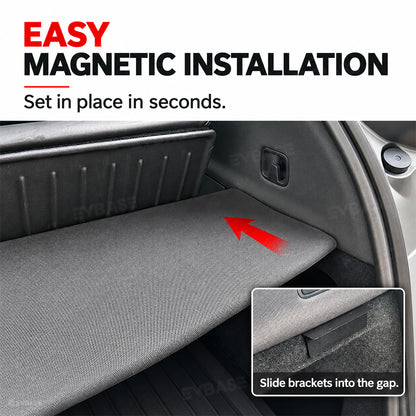 Model Y L Trunk Retractable Cargo Cover Luggage Cargo Privacy Shield Parcel Shelf