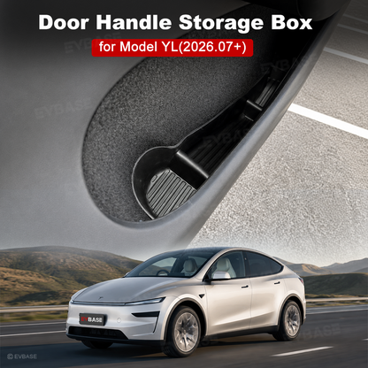Model Y L Door Side Organizer Tray Front & Rear Door Pocket Liner Inserts