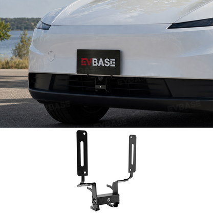 Model Y Juniper Performance Front License Plate Mount No Drill License Plate Holder Aluminum Alloy Bracket
