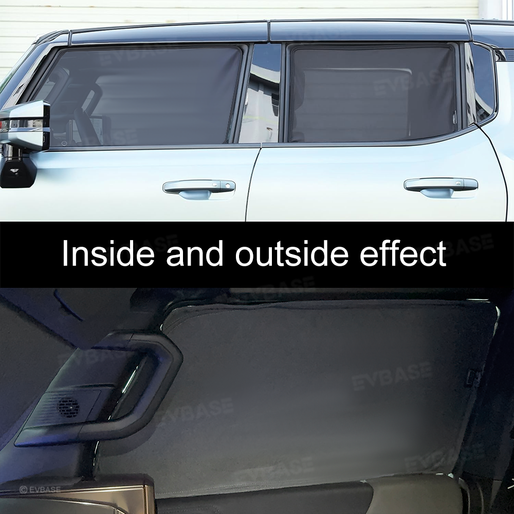 Side Window Sunshade for Hummer EV SUV Privacy Shade UV Rays Protection Sun Visor