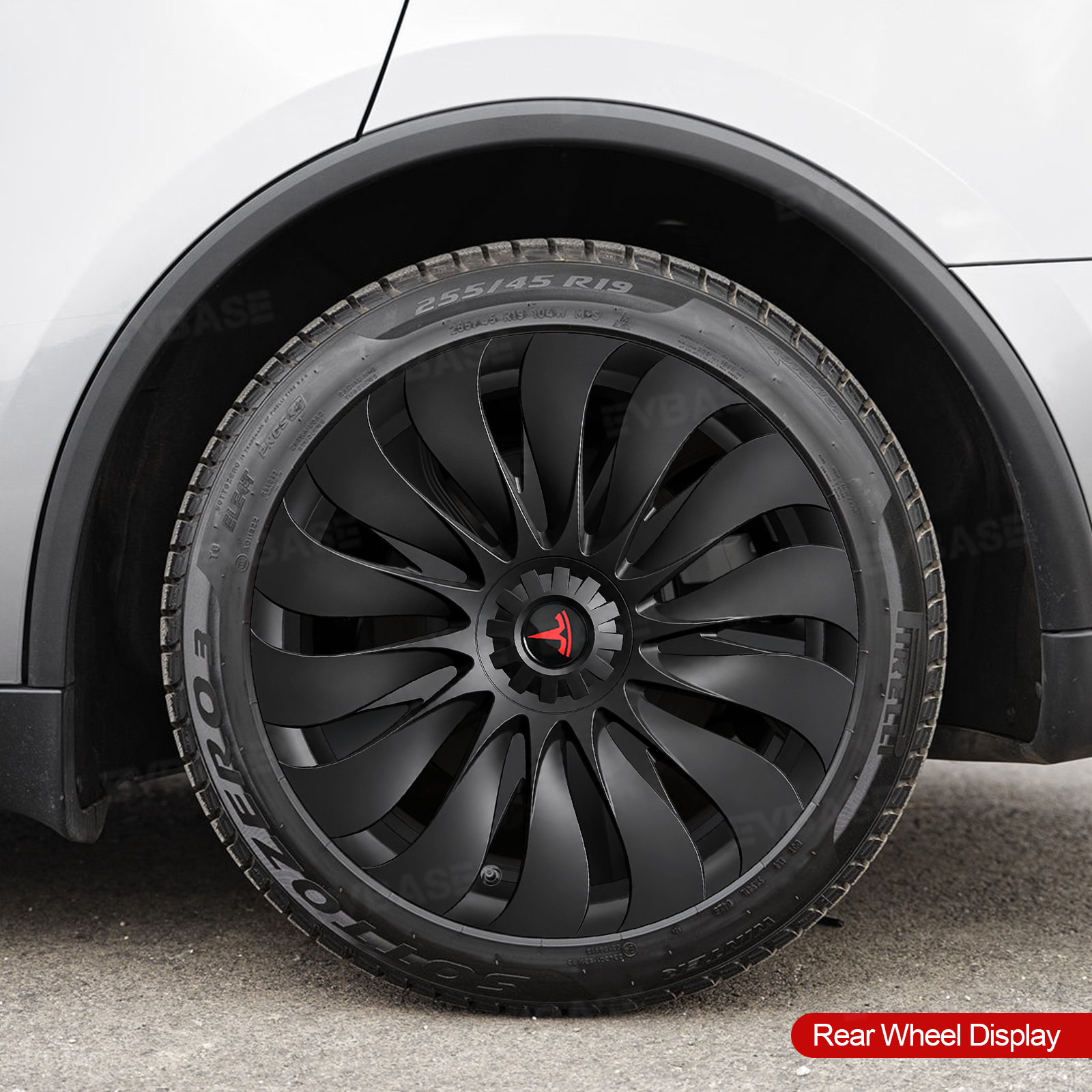 Model Y Juniper Standard Wheel Covers 18inch Aperture Wheels Überturbine Style Hubcaps