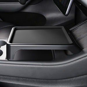 EVbase Tesla Eating Desk Table Center Console Tray For Model 3 Model Y （2018~2023）