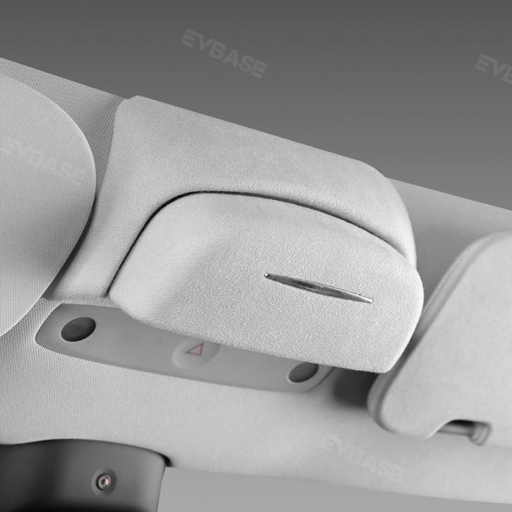 EVBASE Model 3 Highland Sunglasses Holder Glasses Case Overhead Roof Eyewear Storage Box For Tesla