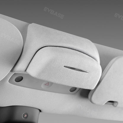 EVBASE Model 3 Highland Sunglasses Holder Glasses Case Overhead Roof Eyewear Storage Box For Tesla