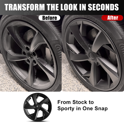 Hubcaps for Model Y Juniper 19 Inch Crossflow Wheels OEM Style Wheel Covers Exterior Accessories Upgrade 4PCS