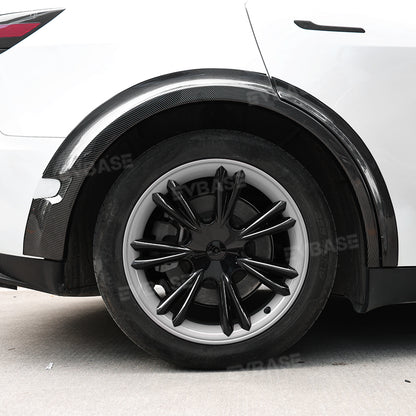 Model Y Fender Flares Wide Body Wheel Arches Extensions Edge Trim Protector With Radar Cutout for Tesla