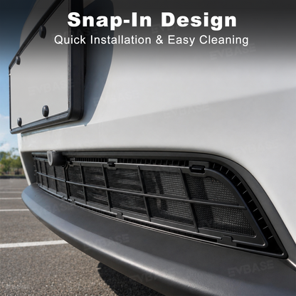 Model Y Juniper /Model Y L Grille Mesh Insert AirFlow Quick-Release Front Lower Grille Bug Screen