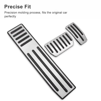 Model X S Brake Pedal Covers Non-Slip Performance Metal Foot Pedal Covers for Tesla