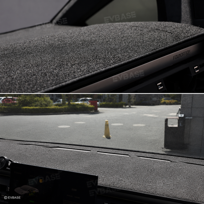 Cybertruck Dash Cover Anti-Glare Sun Protection Polyester Dashboard Mat